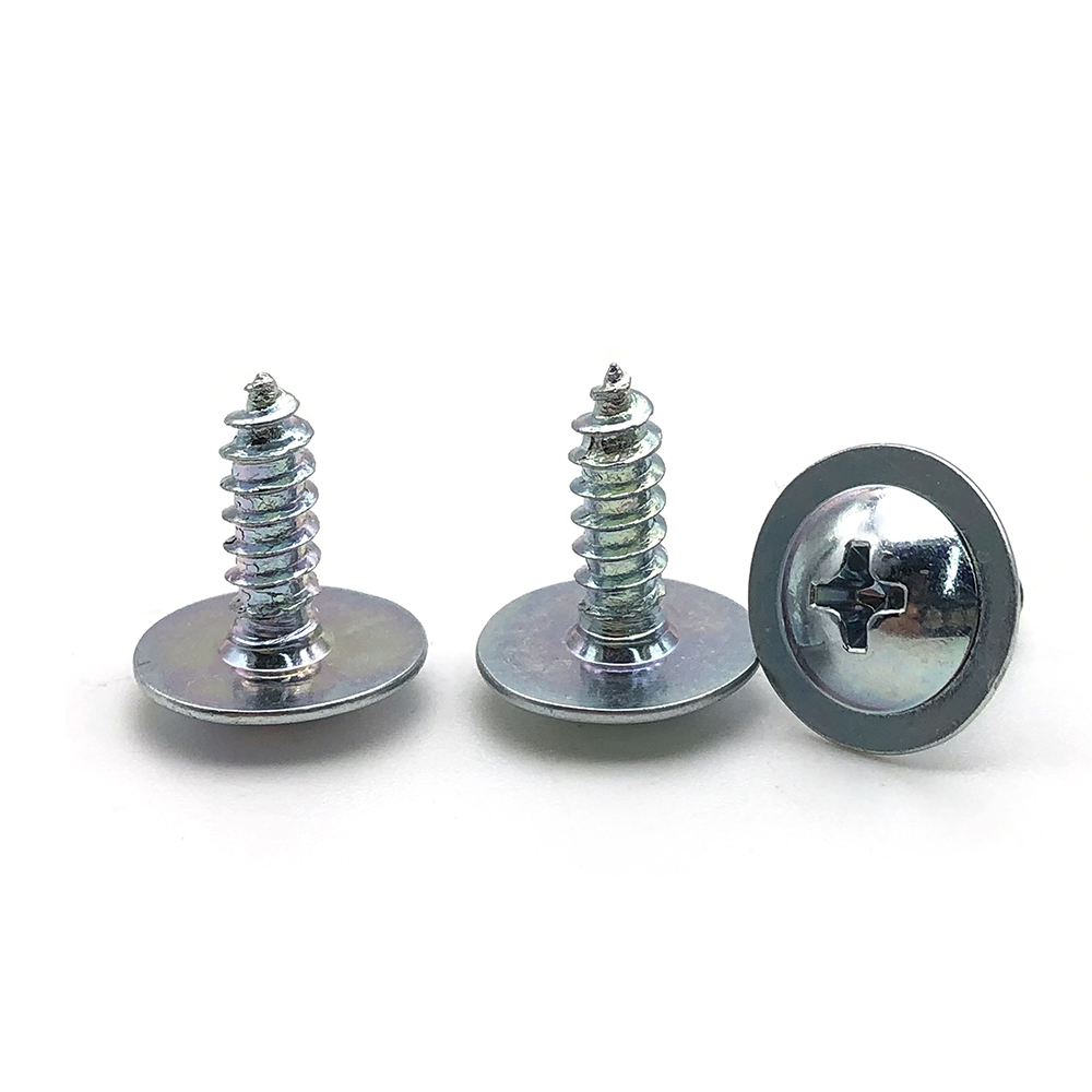 China screw manufacture Carbon Steel Zinc Plated Truss Wafer Phillips Head Self Tapping Screws